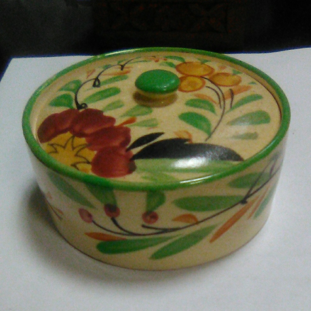 A beautiful pottery bowl